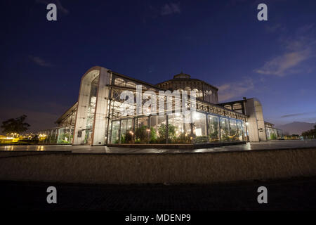 Vieux Marché Santa Clara, a été transférée à la colline Itchimbía, le Palais de Cristal est maintenant un centre culturel. Quito, Équateur Banque D'Images