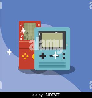 Classique du jeu vidéo Illustration de Vecteur