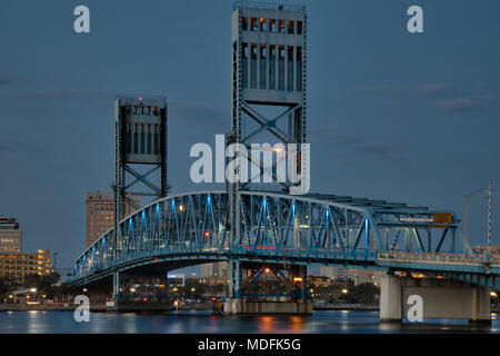 Les ponts de Jacksonville Banque D'Images