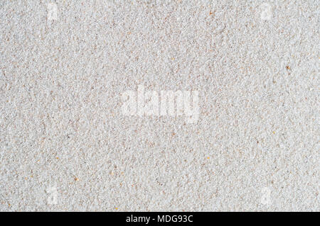 Close up shot fond de sable blanc. Texture graveleuse. Banque D'Images