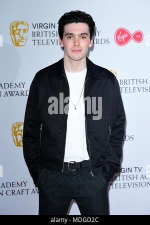 Jack Rowan participant à la British Academy Television vierge et de l'artisanat les candidatures a tenu à Londres Mondrian à Sea Containers, Londres. Banque D'Images