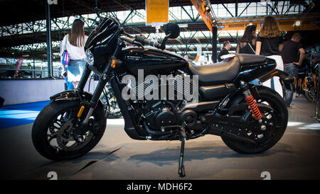 Harley Davidson à Zagreb Auto Show, AVRIL 2018 Banque D'Images