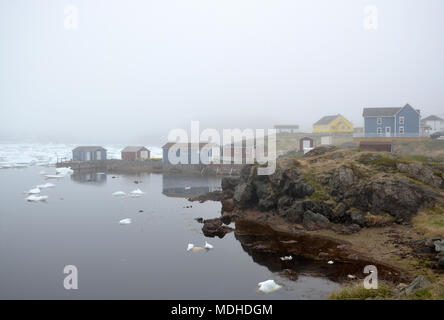 Twillingate Island à Terre-Neuve et Labrador Banque D'Images