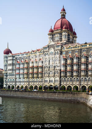 Le Taj Mahal Palace Hotel, Mumbai, Maharashtra, Inde Banque D'Images