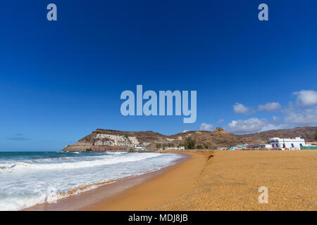 Plage Playa de Tauro dans Municipalité de Mogan, Gran Canaria, îles Canaries, Espagne Banque D'Images