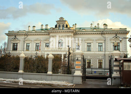 L'Ambassade britannique à Moscou Banque D'Images