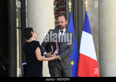 Réunion hebdomadaire du Cabinet - Paris Banque D'Images