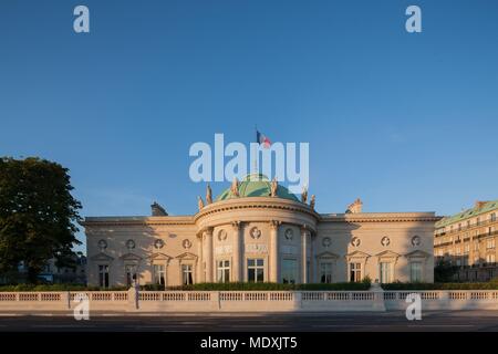 Paris, l'hôtel de Salm, rue de Lille, Grand Chancellerie de la Légion d'honneur, Palais de la Légion d'honneur, façade sur le quai Anatole France Banque D'Images