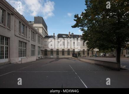 Paris, 8 rue du havre, lycée Condorcet, Banque D'Images