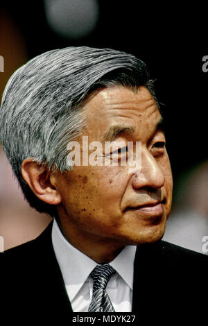 Washington, DC., USA, 13 juin 1994 au cours de l'empereur Akihito du Japon cérémonie d'arrivée officielle de l'Etat à la Maison Blanche Marque : Crédit Reinstein/MediaPunch Banque D'Images