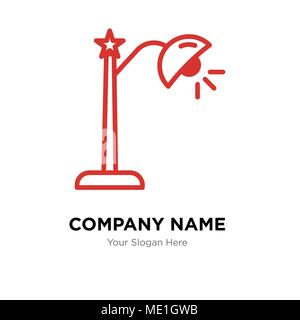 Lightbulb logo, modèle de business entreprise icône vecteur Illustration de Vecteur