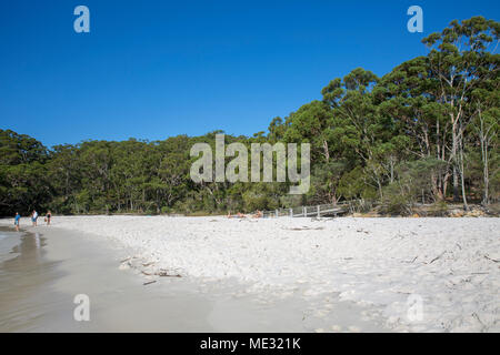 La plage de Green Patch à Jervis bay national park, New South Wales, Australie Banque D'Images