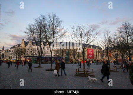 Les bâtiments autour du centre-ville de Bonn, Rhénanie du Nord-Westphalie, Allemagne. Banque D'Images