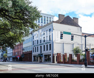 Le Moon River Brewing company à Savannah, Géorgie Banque D'Images