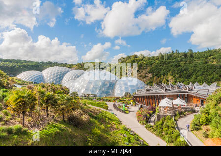 L'Eden Project près de St Austell, Cornwall Phillip Roberts Banque D'Images