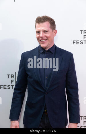 NEW YORK, NY - 21 avril : producteur Kevin J Walsh participe à la 'Zoe' premiere pendant le Festival du film de Tribeca 2018 au CCMB Tribeca PAC le 21 avril 2018 à New York. Banque D'Images