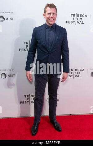 NEW YORK, NY - 21 avril : producteur Kevin J Walsh participe à la 'Zoe' premiere pendant le Festival du film de Tribeca 2018 au CCMB Tribeca PAC le 21 avril 2018 à New York. Banque D'Images