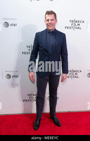 NEW YORK, NY - 21 avril : producteur Kevin J Walsh participe à la 'Zoe' premiere pendant le Festival du film de Tribeca 2018 au CCMB Tribeca PAC le 21 avril 2018 à New York. Banque D'Images