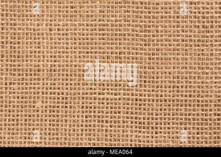 Un sac de jute texture tissée de lumière crea Banque D'Images
