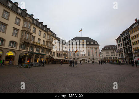 Les bâtiments autour du centre-ville de Bonn, Rhénanie du Nord-Westphalie, Allemagne. Banque D'Images