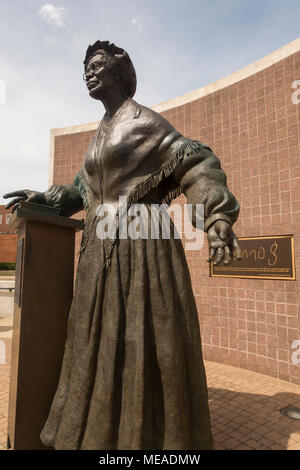 Sojourner Truth statue à Battle Creek au Michigan Banque D'Images