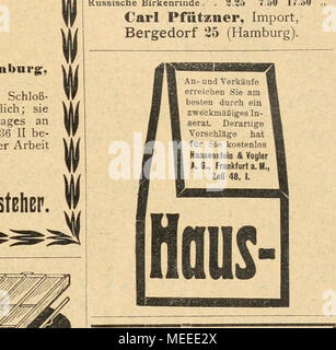 . Die Gartenkunst . homme bittet bei Bestellungen auf , $ lcb.Dle garten- Kunsr bezieben Sorbus-Pyramiden' zu* dans herrlichen Sorten 10 St. 6 M., ",, 50 M. extrastarke » » » 10 10"90 " Bollendorf - Pyramiden en s:hönen Sorten, auch buntblättrige 10 Stck. 12.- Mk., 100 Stck. 100.- Mk. Blntbnchen-Pyramiden Hoch- und stämme m. Ballen lt. Engrosverzeichnis. Ruleraann Baumschuten Grisson, jr., pr. Saselheide Ait-Rahlstedt bei Hamburg. Verpflanzte Obstbäume mit mehrjährigen Kronen. Société Halbstämme, la. Ware. Ziersträucher Decksträucher und. Stauden Winterharte. 6actus  = Dahlien, Pompon =Dahlien. Banque D'Images