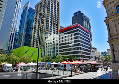 La jolie ville animée DE BRISBANE, AUSTRALIE Banque D'Images