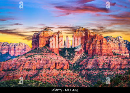 Sedona, Arizona, USA au Red Rock State Park. Banque D'Images