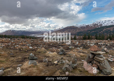 Scottish Highlands Ecosse, Royaume-Uni Banque D'Images