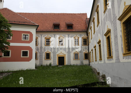 Musée de la ville dans la ville haute de Zagreb, Croatie. Banque D'Images