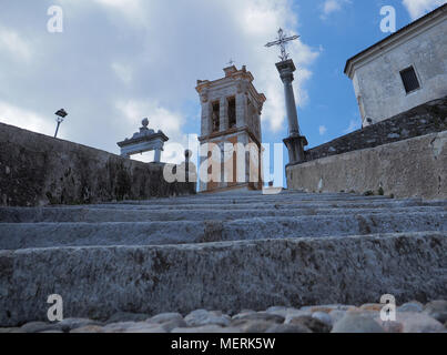 La quinzième et dernière chapelle du Sacro Monte de Varese, Italie Banque D'Images