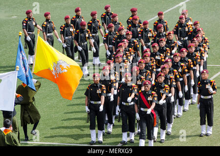 Rois anniversaire, stade Changlimithang, Stade National, Thimphu, Bhoutan Banque D'Images