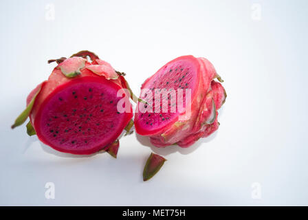 Fruits exotiques. Fruit du dragon, close-up Banque D'Images