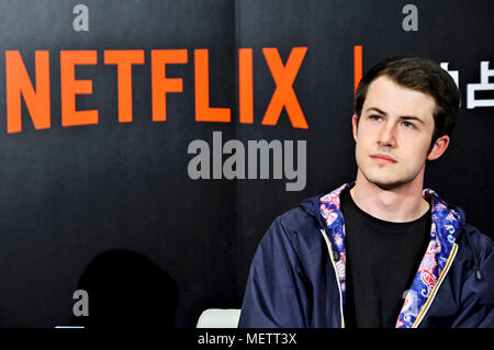 Tokyo Japon 23 Avril 18 Dylan Minnette Assiste A La Netflix 13 Raisons Pour Lesquelles Evenement Special A La Toho Cinemas Nihonbashi Le 23 Avril 18 A Tokyo Japon Credit Geisler Fotopress Alamy Live News Photo Stock Alamy