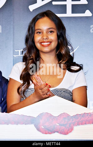 Tokyo, Japon. 23 avril, 2018. Alisha Boe assiste à la "Netflix 13 raisons pour lesquelles' événement spécial à la Toho Cinemas Nihonbashi le 23 avril 2018 à Tokyo, Japon. Credit : Geisler-Fotopress/Alamy Live News Banque D'Images