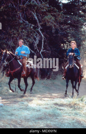 Hart aber herzlich : Retour sur l'aka. Pour Hart Hart renvoie, TV Film USA 1993 Regie : Peter Hunt acteurs : Jonathan Hart (Robert Wagner), Jennifer Hart (Stefanie Powers) Banque D'Images