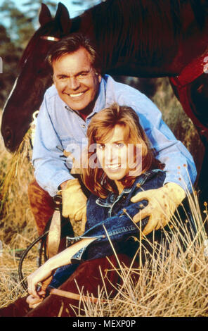 Hart aber herzlich : Retour sur l'aka. Pour Hart Hart renvoie, TV Film USA 1993 Regie : Peter Hunt acteurs : Jonathan Hart (Robert Wagner), Jennifer Hart (Stefanie Powers) Banque D'Images