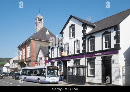 Campagne,Rural,University,ville,de,Lampeter,Powys,des,campus étudiant,étudiants,éducation,formation,lecture,étude,études,universitaire,connaissance,,Pays de Galles Banque D'Images