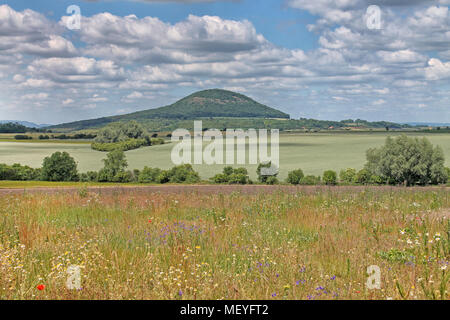 La montagne de Rip - lieu de pèlerinage populaire, la région de Bohême centrale. République tchèque. Banque D'Images