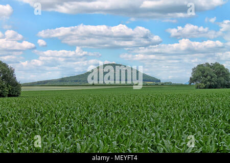 La montagne de Rip - lieu de pèlerinage populaire, la région de Bohême centrale. République tchèque. Banque D'Images