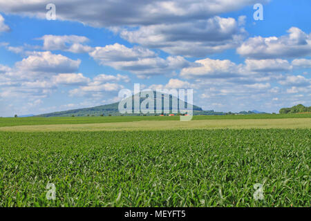 La montagne de Rip - lieu de pèlerinage populaire, la région de Bohême centrale. République tchèque. Banque D'Images
