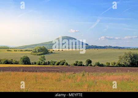 La montagne de Rip - lieu de pèlerinage populaire, la région de Bohême centrale. République tchèque. Banque D'Images