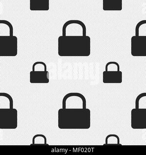 Cadenas signe. Motif géométrique transparente avec la texture. Vector illustration Illustration de Vecteur