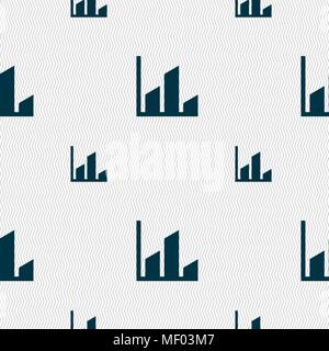L'icône Tableau de signe. Motif géométrique transparente avec la texture. Vector illustration Illustration de Vecteur
