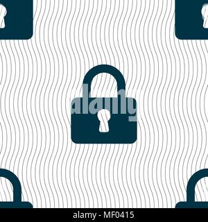 Cadenas signe. Motif géométrique transparente avec la texture. Vector illustration Illustration de Vecteur