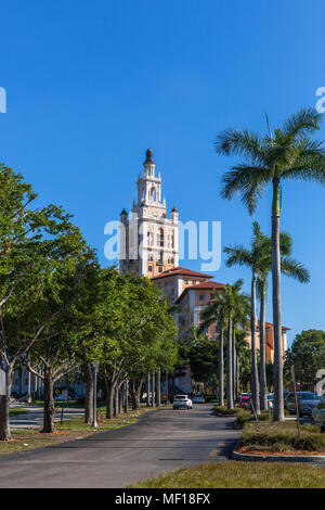 Le Biltmore Hotel Miami, Coral Gable, Comté de Miami-Dade, en Floride, aux États-Unis. Banque D'Images