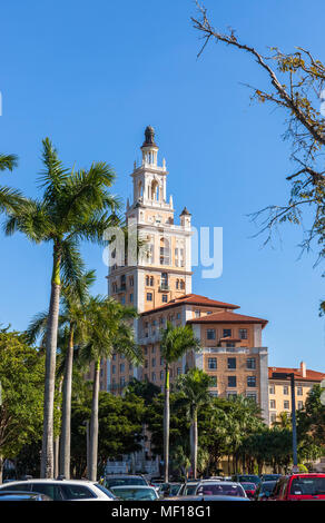 Le Biltmore Hotel Miami, Coral Gable, Comté de Miami-Dade, en Floride, aux États-Unis. Banque D'Images