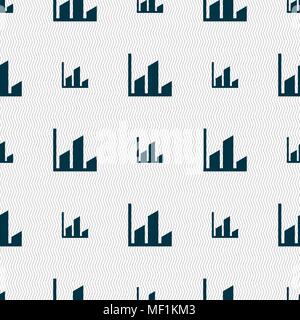 L'icône Tableau de signe. Motif géométrique transparente avec la texture. Vector illustration Illustration de Vecteur