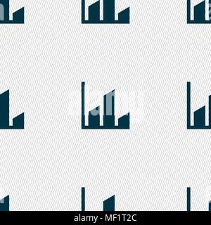 L'icône Tableau de signe. Motif géométrique transparente avec la texture. Vector illustration Illustration de Vecteur