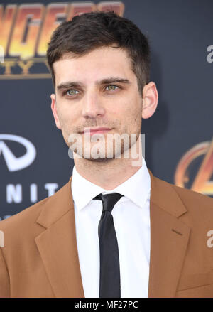 Hollywood, CA, USA. Apr 23, 2018. 23 avril 2018 - Hollywood, Californie - Jeff Ward. Disney et Marvel Avengers : ''La guerre infini'' Los Angeles Premiere tenue au Kodak Theater. Crédit photo : Birdie Thompson/AdMedia Crédit : Birdie Thompson/AdMedia/ZUMA/Alamy Fil Live News Banque D'Images